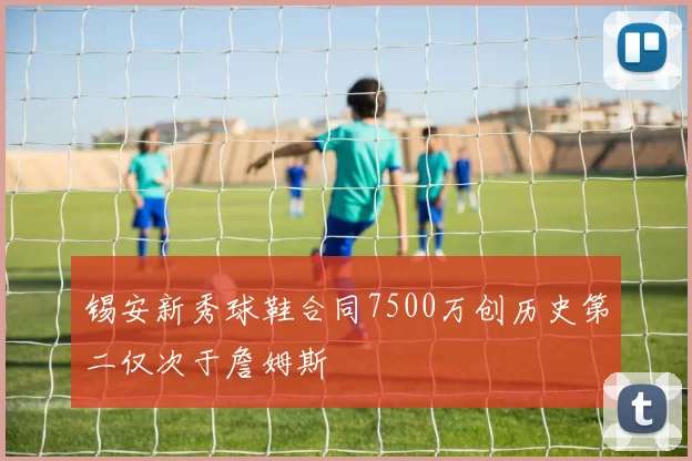 锡安新秀球鞋合同7500万创历史第二仅次于詹姆斯